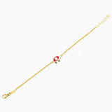 Beetle Bracelet in  9K Gold