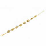 Train Bracelet in 9K Gold