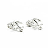 Anchor Cufflinks in 925 Sterling Silver