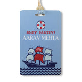 Luggage Tags- Nautical <br> Set of 2