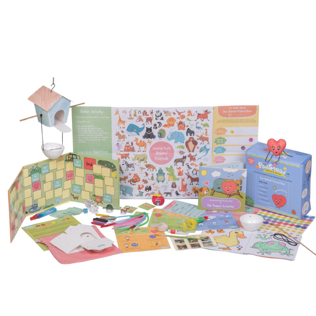 PodSquad Activity Box <br>The Animal Friend Box