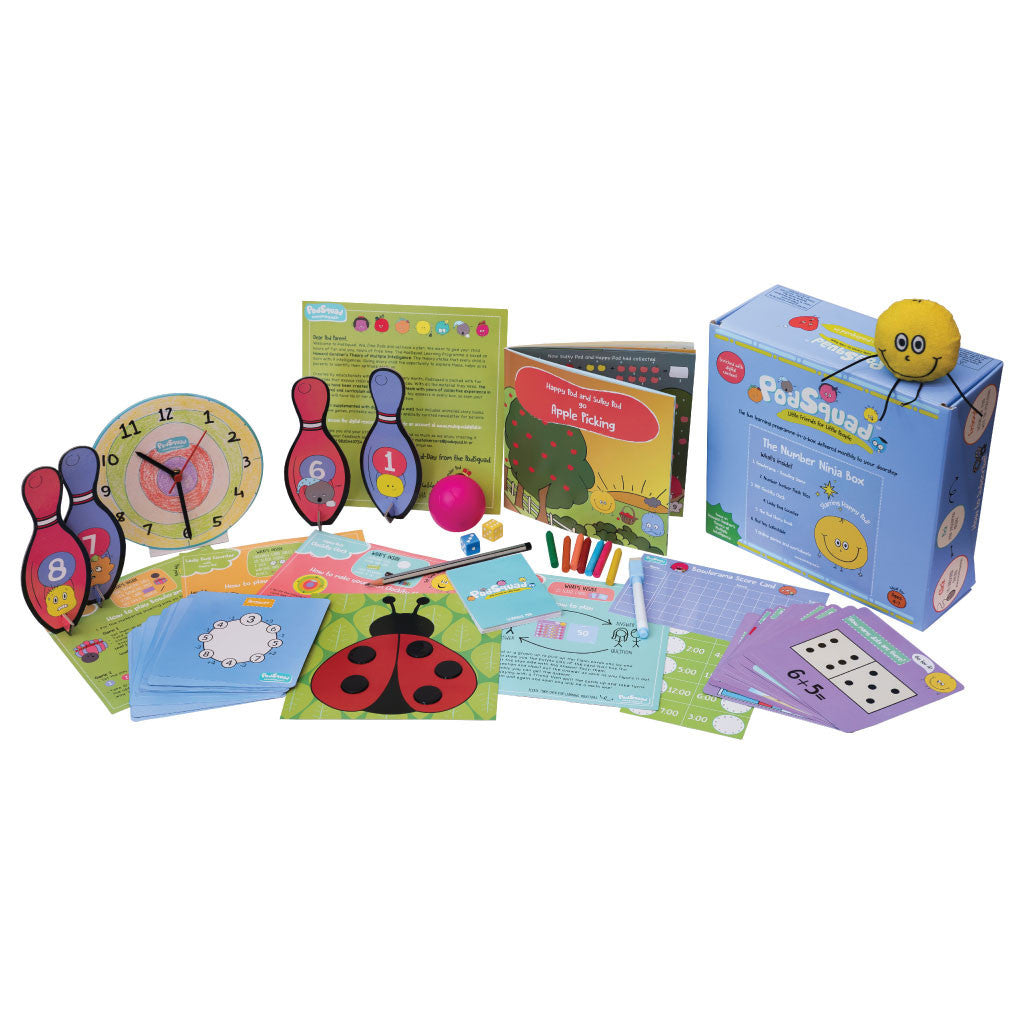 PodSquad Activity Box <br>The Number Ninja Box