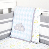 Baby Rock My Crib Gift Basket <br> Blue Cloud<br><span style="font-size: 10px;">Can be Personalised</span>