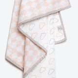 New Baby Mini Cot Set <br> Pink Cloud<br><span style="font-size: 10px;">Can be Personalised</span>