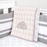 Baby Rock My Crib Gift Basket <br> Pink Cloud<br><span style="font-size: 10px;">Can be Personalised</span>