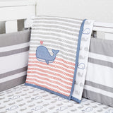 Baby Rock My Crib Gift Basket <br> Blue Whale<br><span style="font-size: 10px;">Can be Personalised</span>