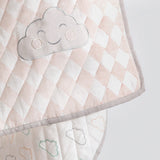 New Baby Mini Cot Set <br> Pink Cloud<br><span style="font-size: 10px;">Can be Personalised</span>