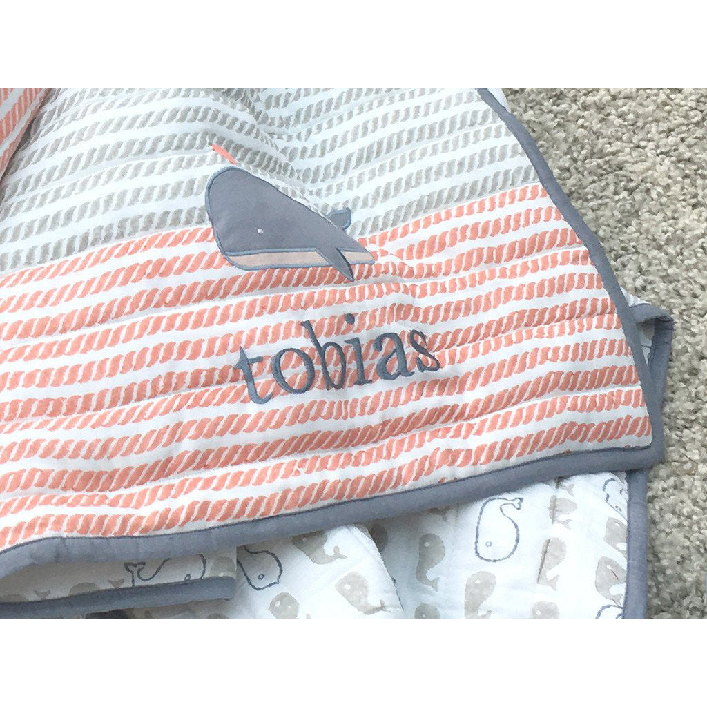 Tuck Me In Gift Bundle <br> Whale<br><span style="font-size: 10px;">Can be Personalised</span>