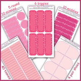 Sunrise Crazy Value Pack <br> <span style="font-size: 11px; font-family:Helvetica,Arial,sans-serif;">Assorted pack containing 75 stickers </span>