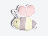 Shaped Cushion <br> Pink Bee