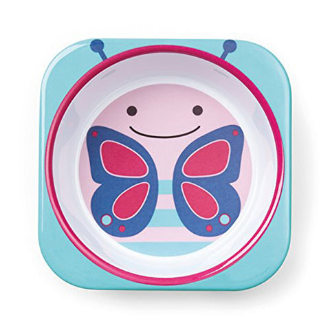Skip Hop Zoo Melamine Bowl, Butterfly