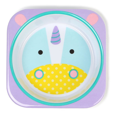 Skip Hop Zoo Melamine Bowl, Unicorn