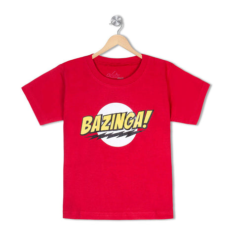 Bazinga <br> Organic Cotton Tees For Toddlers