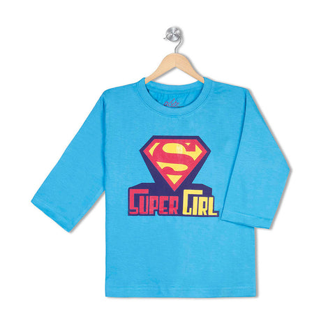 Super Girl <br> Organic Cotton Tees For Toddlers