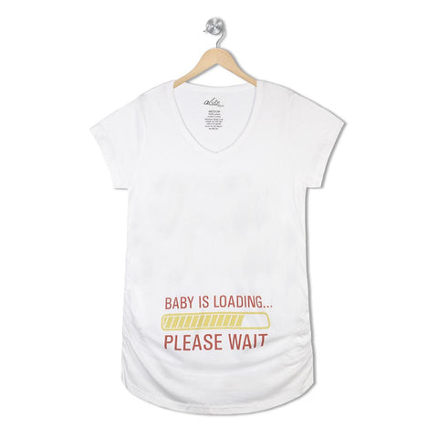 Baby is Loading... <br> Maternity Tees