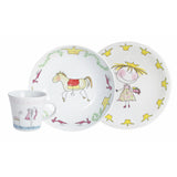 3 Piece MAGIC GRIP Porcelain Crockery Set <br> Fairy Tale
