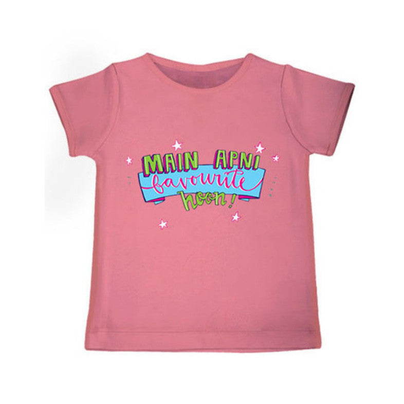 Main Apni Favourite Hoon <br> Organic Cotton Tees for Toddlers, Can be Personalised