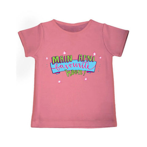 Main Apni Favourite Hoon <br> Organic Cotton Tees for Toddlers, Can be Personalised