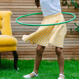 Girls Twirling Diamond Shape Shift Skirt