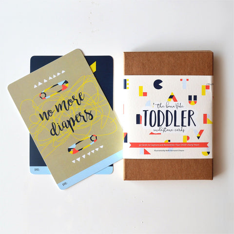 Toddler Mini Milestone Cards