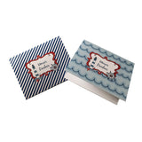 Personalised Notecards with Envelopes <br/> Ahoy! Sailor <br><span style="font-size: 10px;">Set of 12</span>