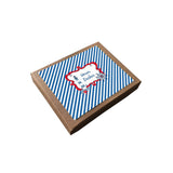 Personalised Notecards with Envelopes <br/> Ahoy! Sailor <br><span style="font-size: 10px;">Set of 12</span>