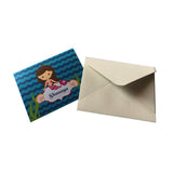 Personalised Notecards with Envelopes<br/>Mystical Mermaids <br><span style="font-size: 10px;">Set of 12</span>