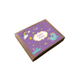Personalised Notecards with Envelopes <br/>Magical Unicorns <br><span style="font-size: 10px;">Set of 12</span>