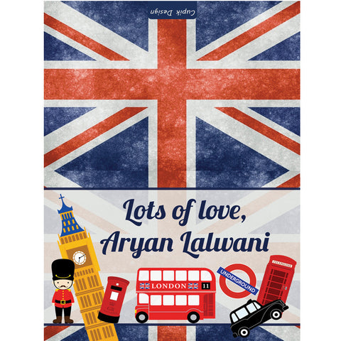 Personalised Notecards, Set of 20<br/> London