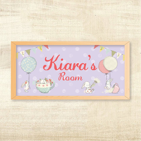 Name Frame - Bunny