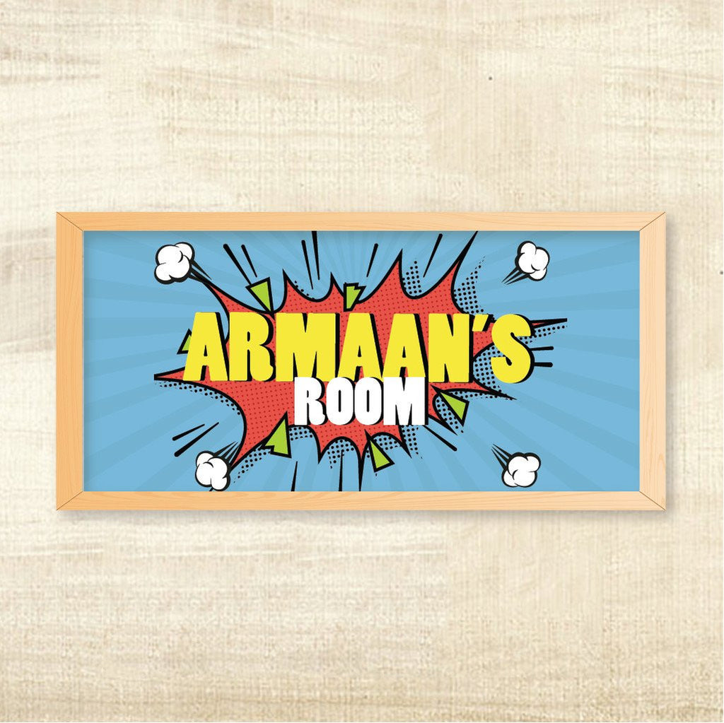 Name Frame - Pop Art, Boy