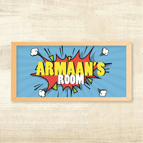 Name Frame - Pop Art, Boy