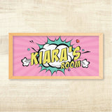 Name Frame - Pop Art, Girl