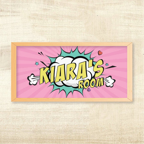 Name Frame - Pop Art, Girl