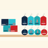 Gift Tag Set <br/>Nautical Theme