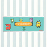 Personalised 'No Monsters Allowed' Frame
