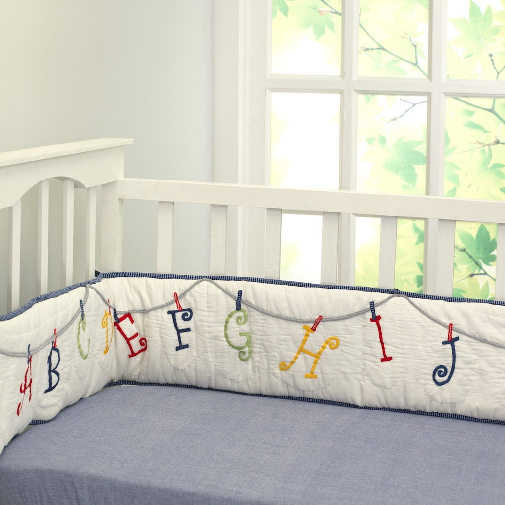 Now I Know my ABCs Boy Bumper