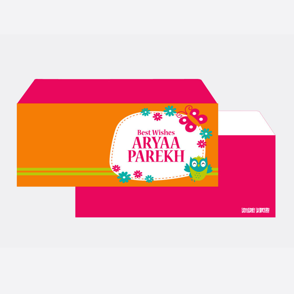 Envelopes, Set of 24<br/>Owl Theme<br> <span style="font-size: 10px;">More Colours Available</span>