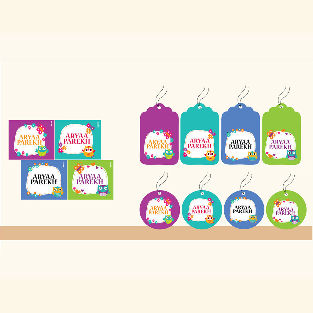 Gift Tag Set <br/>Owl Theme