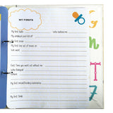 Baby's First Year Journal- Elephant<br> <span style="font-size: 11px; font-family:Helvetica,Arial,sans-serif;">Can Be Personalised</span>