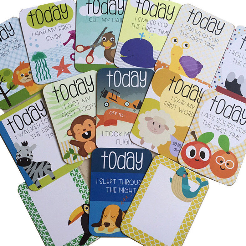 Baby Milestone Cards