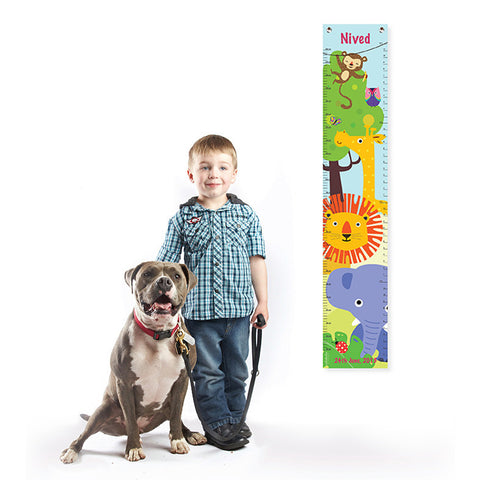 Personalised Height Chart <br> Animals