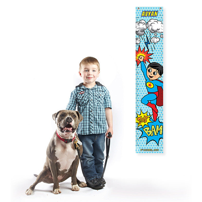 Personalised Height Chart <br> Superboy