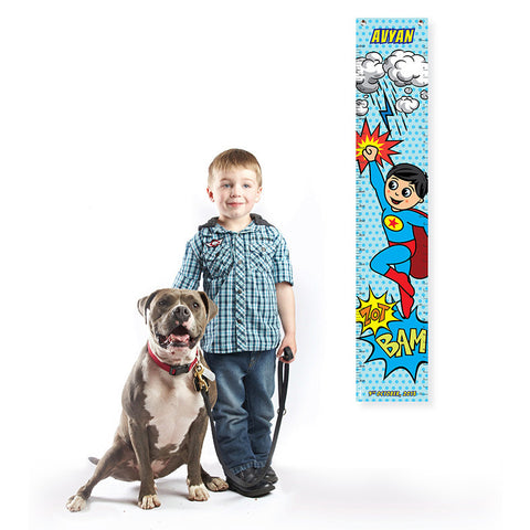 Personalised Height Chart <br> Superboy