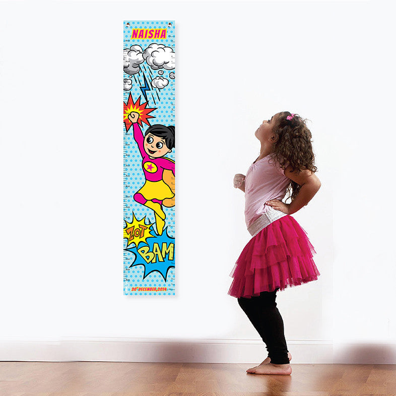 Personalised Height Chart <br> Supergirl