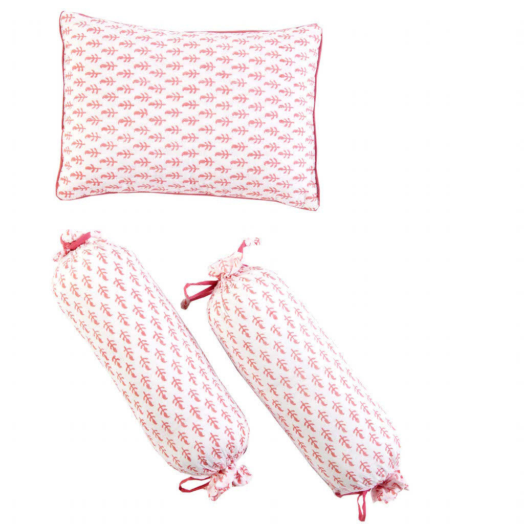 Pillow & Bolsters - Pink City
