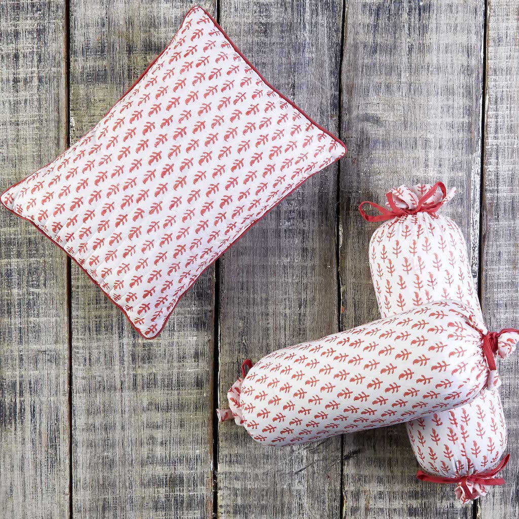 Pillow & Bolsters - Pink City