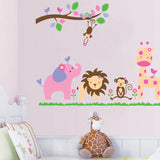 Wall Sticker <br> Pink Jungle