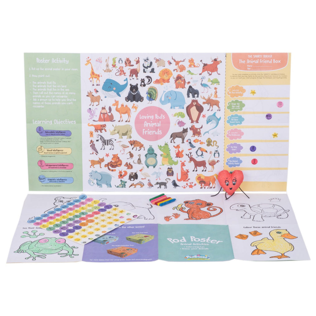 PodSquad Activity Box <br>The Animal Friend Box