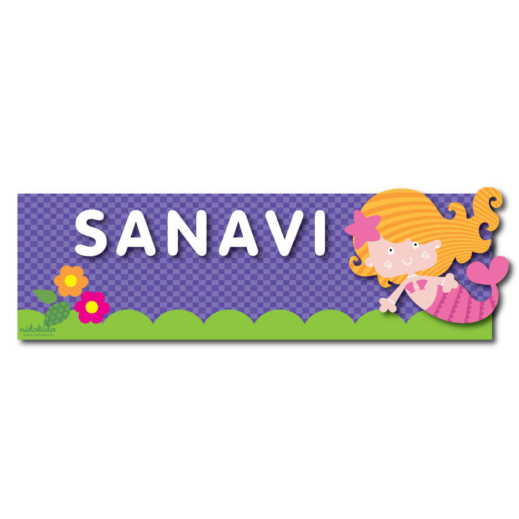 Name Plaque <br> Mermaid